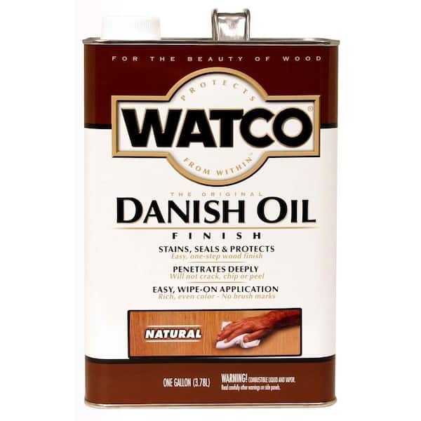 1 Gallon Danish Oil in Natural (2 Pack)