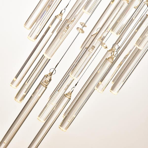 Albany 10 -Light Crystal Tiered Chandelier