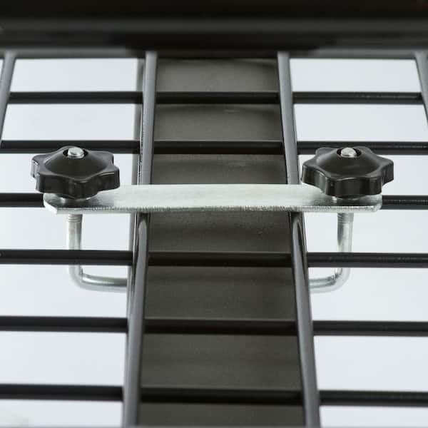 150 lbs. Extra-Large Steel Roof Cargo Basket with Wind Fairing