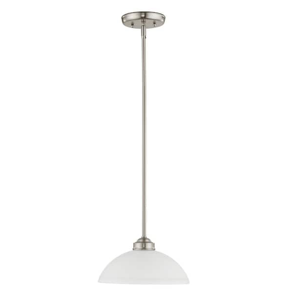 Somerset 1 Light Brushed Nickel Pendant