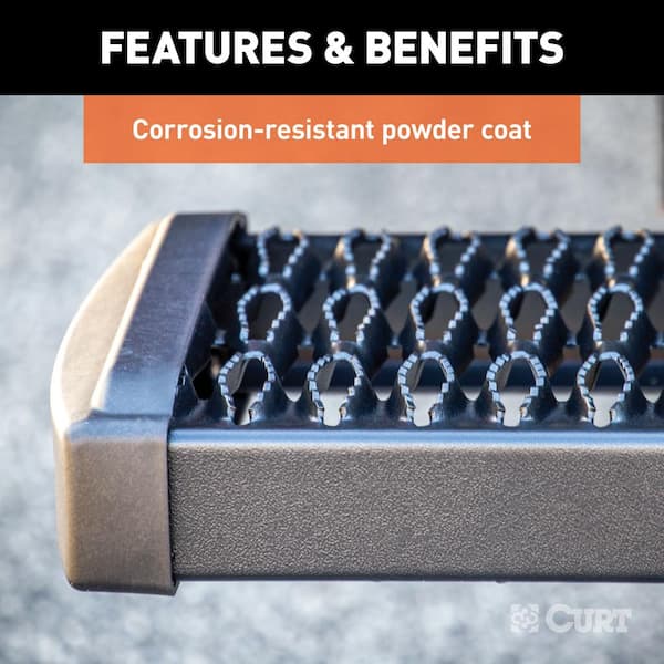 Grip Step Receiver Hitch Step with 6