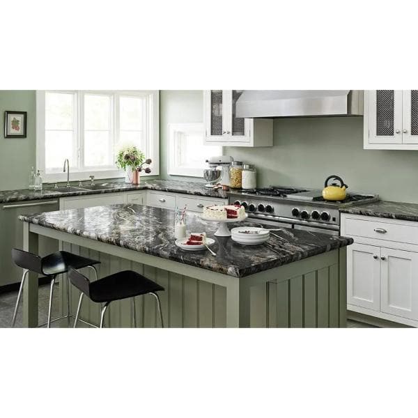 5 ft. x 12 ft. Laminate Sheet in Magnata with HD Mirage Finish