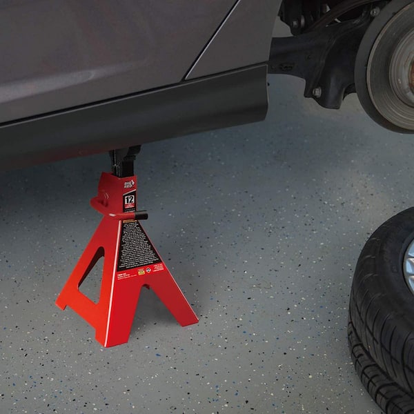 12-Ton Heavy-Duty Jack Stands (2 Pack)