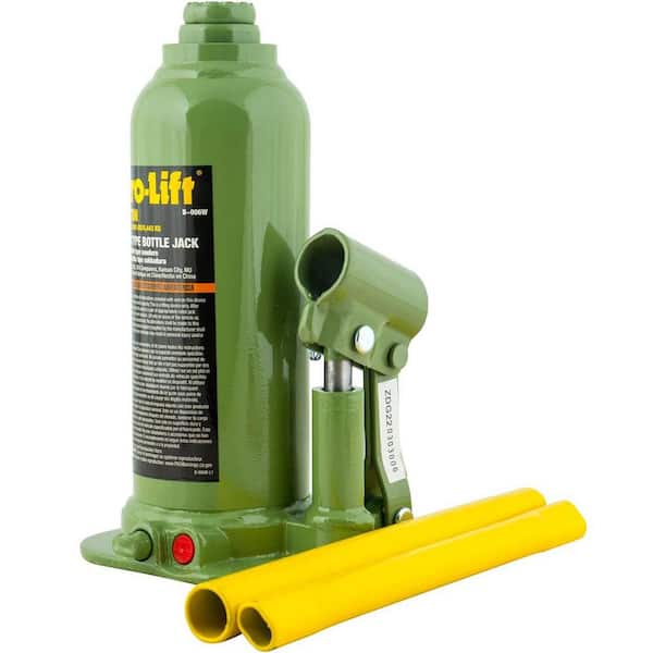6-Ton Welded Bottle Jack with Side Pump