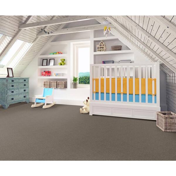 Sweet Dreams II - Balance - Gray 68 oz. SD Polyester Texture Installed Carpet