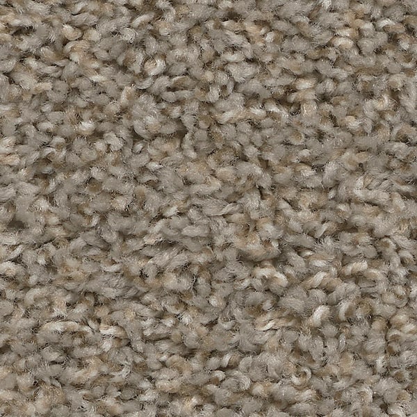 Wonder - Stunner - Gray 20 oz. SD Polyester Texture Installed Carpet
