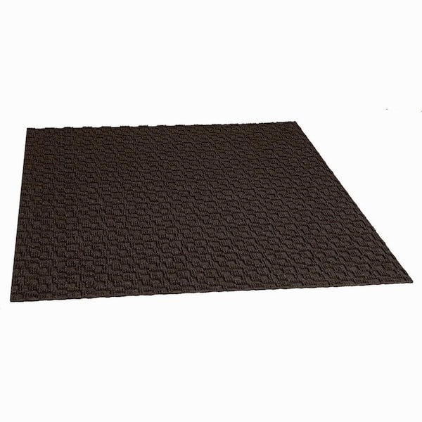 First Impressions Brown Commercial 24 in. x 24 Peel and Stick Carpet Tile (15 Tiles/Case) 60 sq. ft.