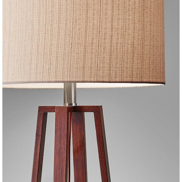 Quinn 24 in. Brown Table Lamp