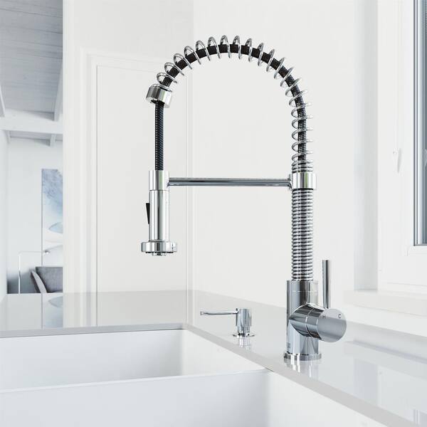 Bolton Kitchen Soap Dispenser in Chrome