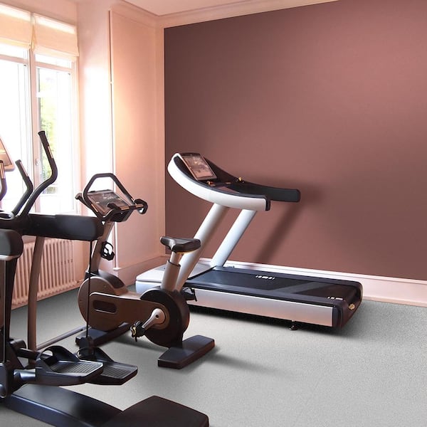 First Impressions Gray Commercial 24 in. x 24 Peel and Stick Carpet Tile (15 Tiles/Case) 60 sq. ft.