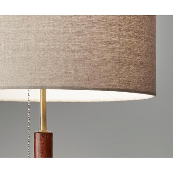 Hamilton 26 in. Brass Table Lamp