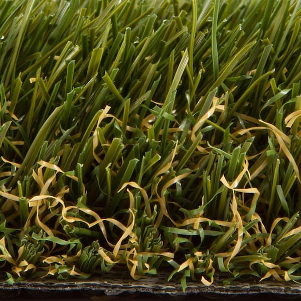 Bella 15 ft. Wide x Cut to Length Green Artificial Grass Carpet