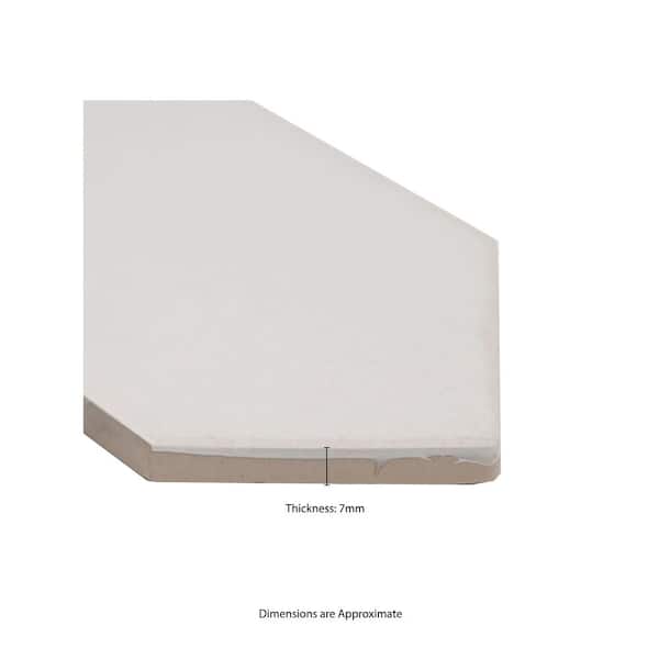 Lakeview Dove Picket 2.5 in. x 13 in. Glossy Ceramic Wall Tile (12.21 sq. ft./Case)