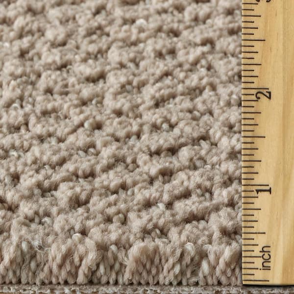 Pretty Penny  - Highlander - Brown 50 oz. Triexta Pattern Installed Carpet