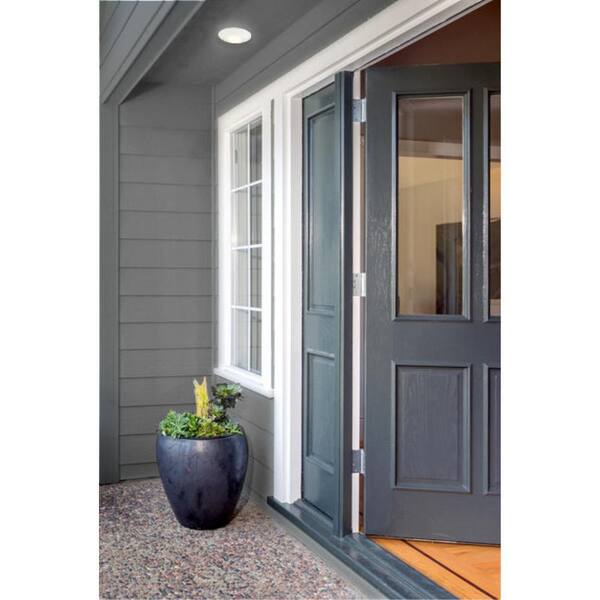 12-Watt White Indoor/Outdoor Integrated LED Flush Mount