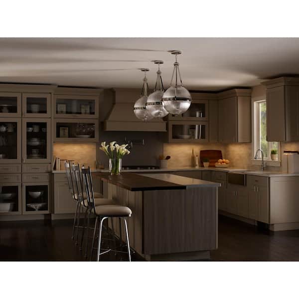 6U Series 30 in. LED Textured White Under Cabinet Light