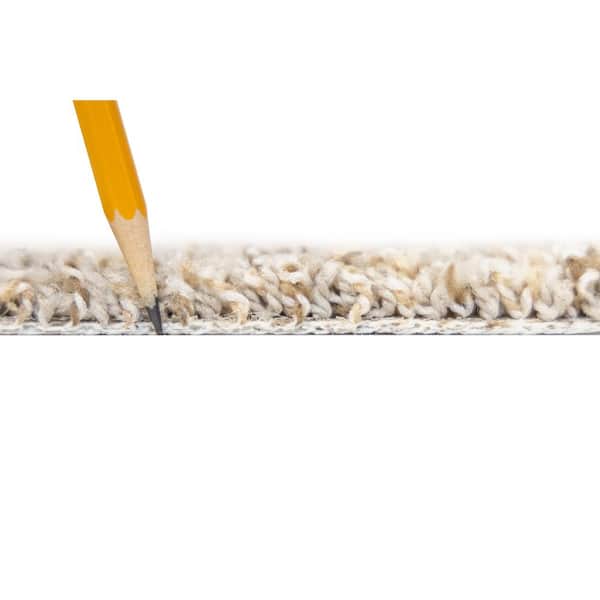 Cay - Sand - Beige 12 ft. Wide x Cut to Length 24 oz. Polyester Texture Carpet