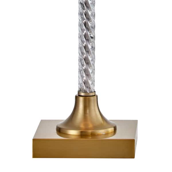 Montgomery 29 .5 in. Gold/Clear Buffet Lamp