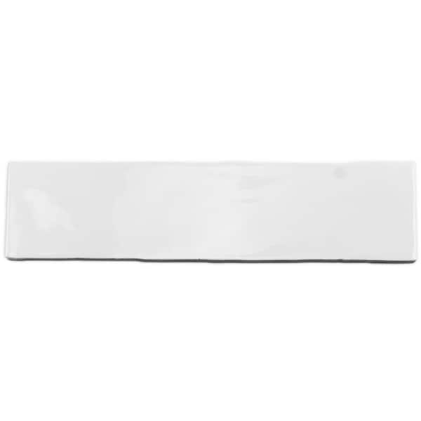 Catalina White 3 in. x 12 in. x 8 mm Ceramic Wall Subway Tile (44-Pieces 10.76 sq.ft./case)