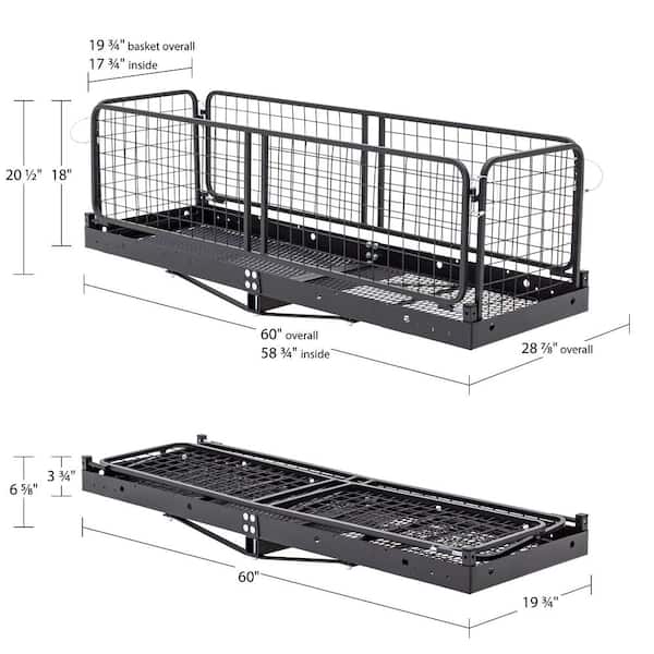 Steel Cargo Carrier with Folding Sides