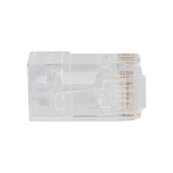 Pass-Thru Modular Data Plugs, RJ-45-CAT6A, UTP, (50-Pack)