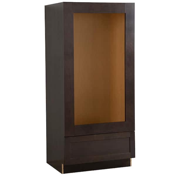 Edson Ready-toAssemble 33 in. x 96 in. x 24.6 in. Double Oven Base Cabinet in Dusk