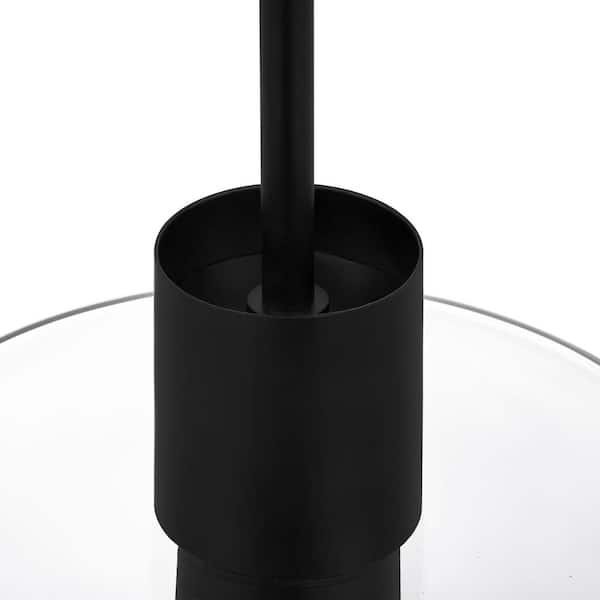 Sutton Place 1-Light Matte Black Pendant