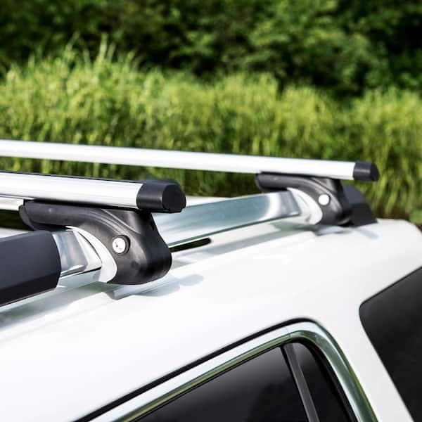 5-3/4 in. W x 52 in. L 150 lb. Capacity Locking Cross Bar Roof Rack