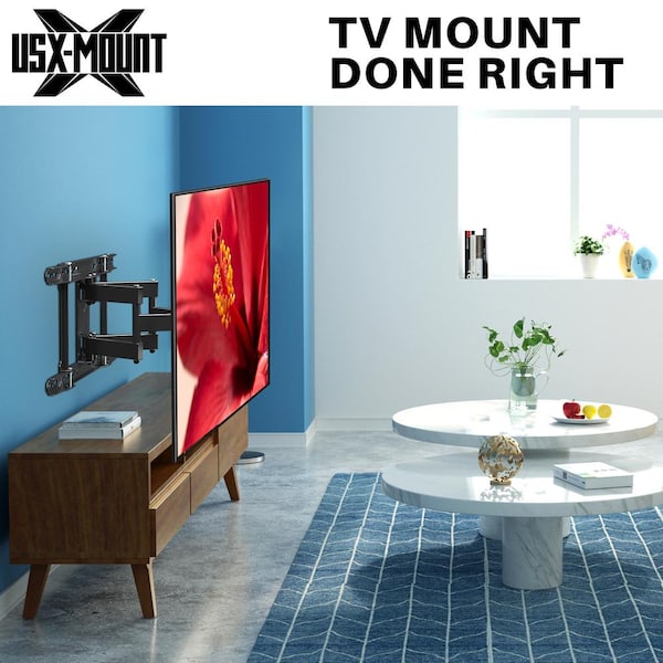 Large Full-Motion TV Wall Mount for 42 in. - 80 in. Flat Panel TV