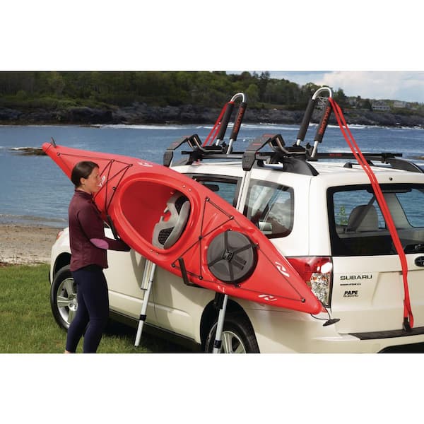 TelosXL 75 lbs. Capacity Kayak Carrier Lift Assist for Roof Rack Accessories