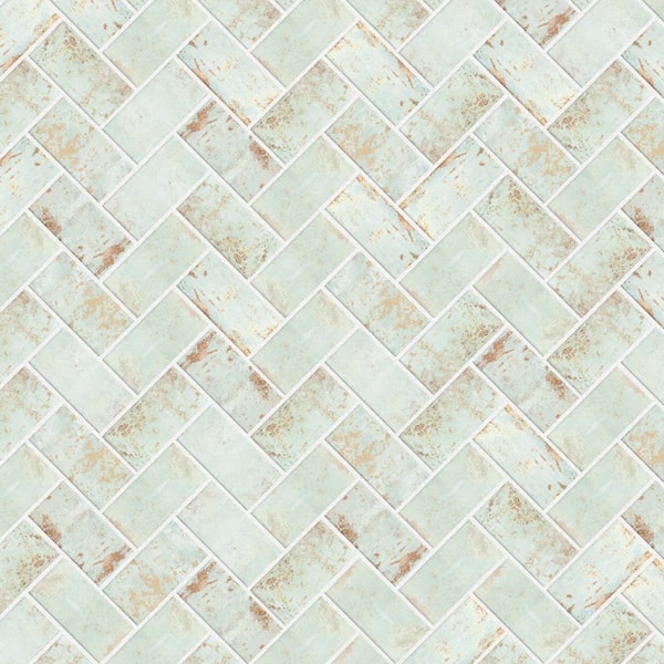 Biarritz Green 3 in. x 6 in. Ceramic Wall Tile (5.72 sq. ft./Case)