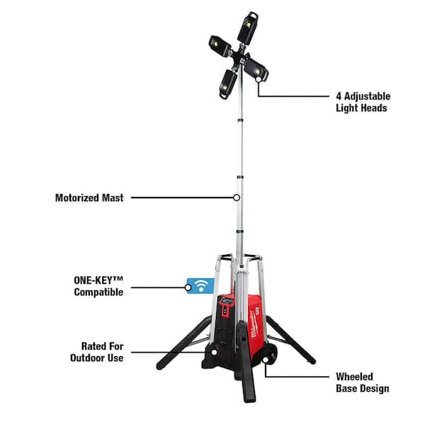 MX FUEL ROCKET Tower Light/Charger