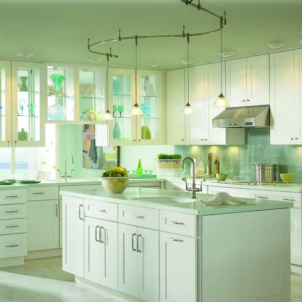 Eden 14 1/2 x 14 1/2 in. Cabinet Door Sample in Maple White