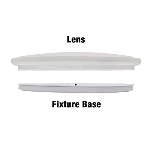 16 in. Low Profile LED Flush Mount Round Closet Light Fixture 1700 Lumens 3000K 4000K 5000K Dimmable Hallway Stairwell
