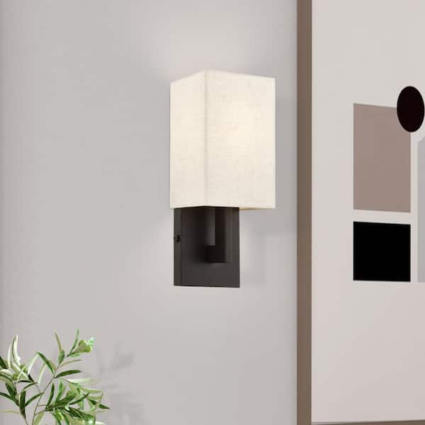 Meridian 1-Light English Bronze ADA Wall Sconce