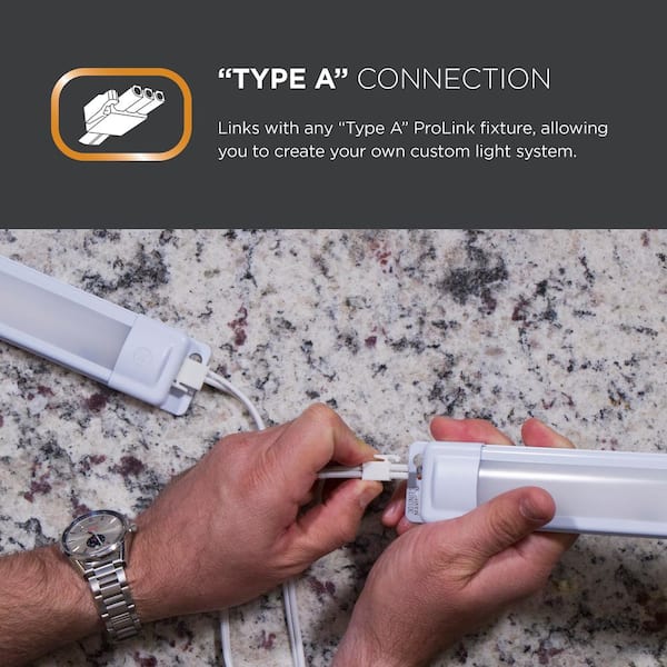 EZ Link Linkable Plug-in 24 in. LED White Under Cabinet Light