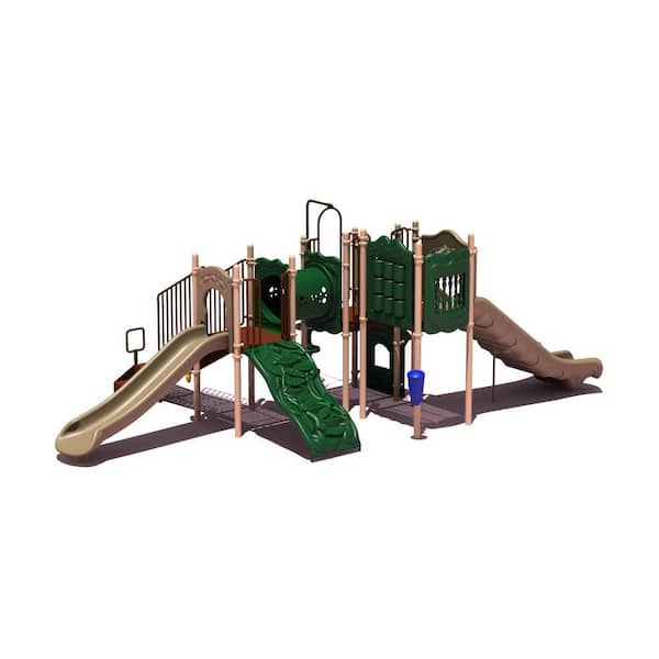 UPlay Today Carson's Canyon (Natural) Commercial Playset with Ground Spike