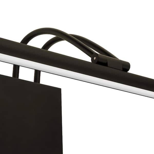 17 in. LED Picture Light, 1000 Lumens, 3000K Warm White, Oil Rubbed Bronze Finish, Hardwired