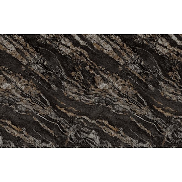 5 ft. x 12 ft. Laminate Sheet in Magnata with HD Mirage Finish