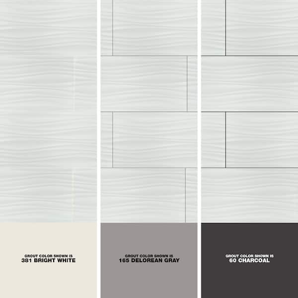 Sapheda Riptide Satin 12 in. x 24 in. Matte Ceramic Stone Look Wall Tile (16 sq. ft./Case)