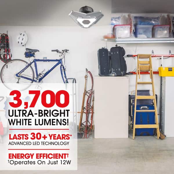 25-Watt LED Lamp Light Bulbs 6500K 3700-Lumens with Built-In Bluetooth Speaker