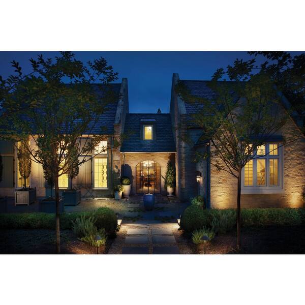 Hinkley Landscape Lighting MR16 LED 50w Spot Light, Satin Black