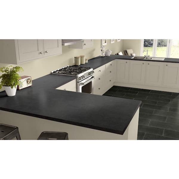 3 ft. x 12 ft. Laminate Sheet in Windswept Pewter with Matte Finish