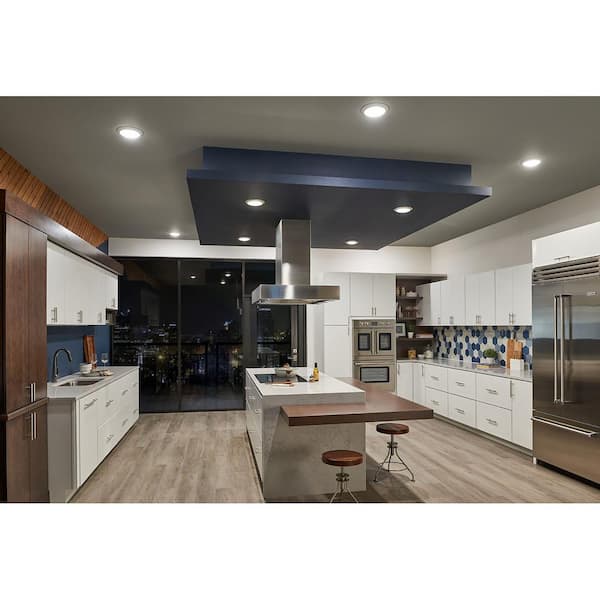 Downlight Gen II 7.5 in. White 2700K Integrated LED Flush Mount Ceiling Light