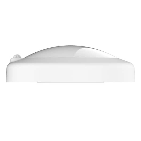 7.5 in. Battery Operated LED White 35-WH Rechargeable w/Remote Control 4000K Cool White Ceiling Fixture Light (1-Pack)