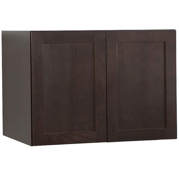 Edson Ready-toAssemble 33 in. x 96 in. x 24.6 in. Double Oven Base Cabinet in Dusk