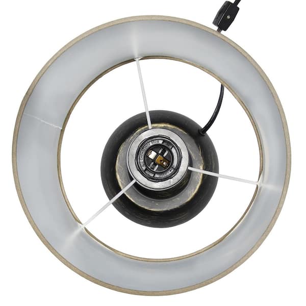 22.75 in. Oil Rubbed Bronze Traditional Candlestick Table Lamp