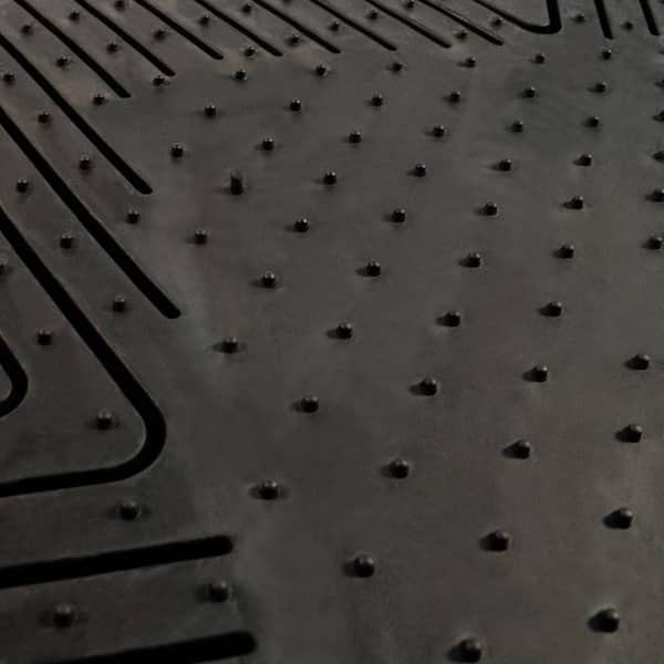 NCAA Southern Methodist University Heavy Duty 2-Piece 18 in. x 27 in. Vinyl Car Mat