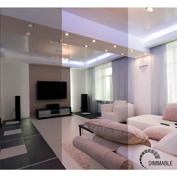 10 in. (Fits 12 in. Cabinet) Plug-in White Dimmable Linkable Integrated LED Bright White Under Cabinet Light (3-Pack)