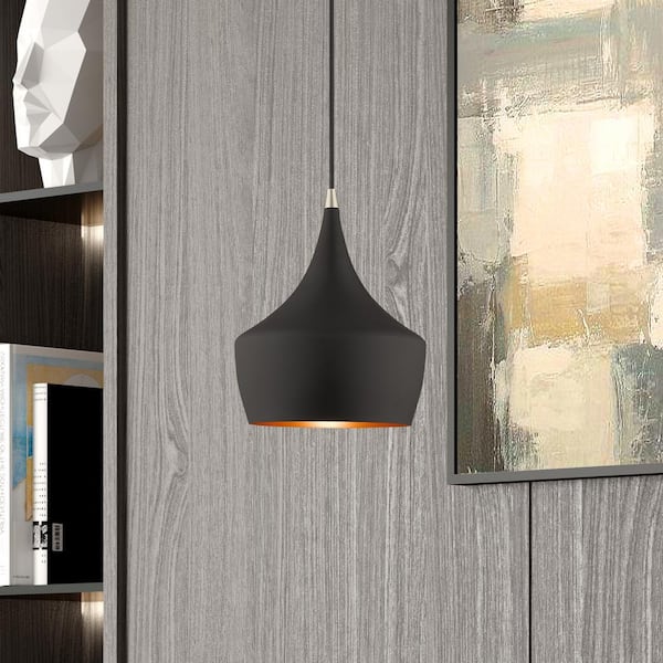 Goodwin 1 Light Black Mini Pendant
